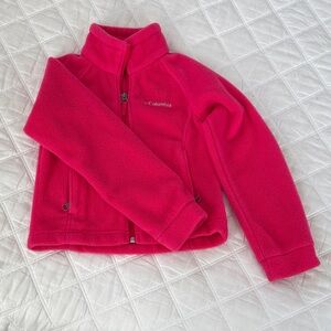 Columbia Vibrant Pink Fleece Jacket